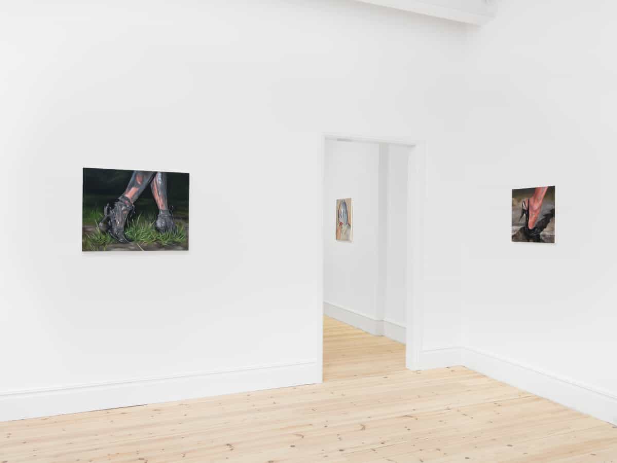 Installation view of Brittany Shepherd: Deliverance. Photo: Eva Herzog. Artwork: courtesy of the artist and MAMOTH-- FAD magazine