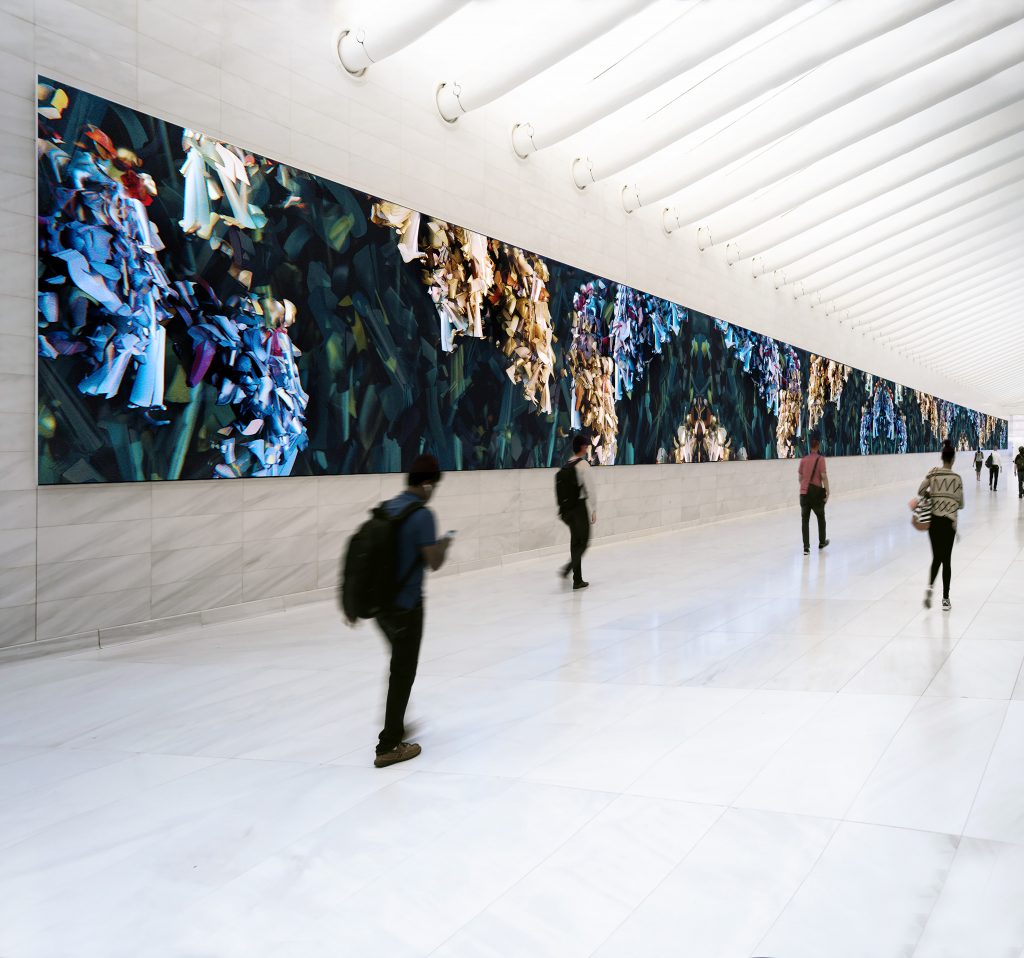 Marco Brambilla, Nude Descending a Staircase No.3, 2019, Oculus World Trade Center (1)