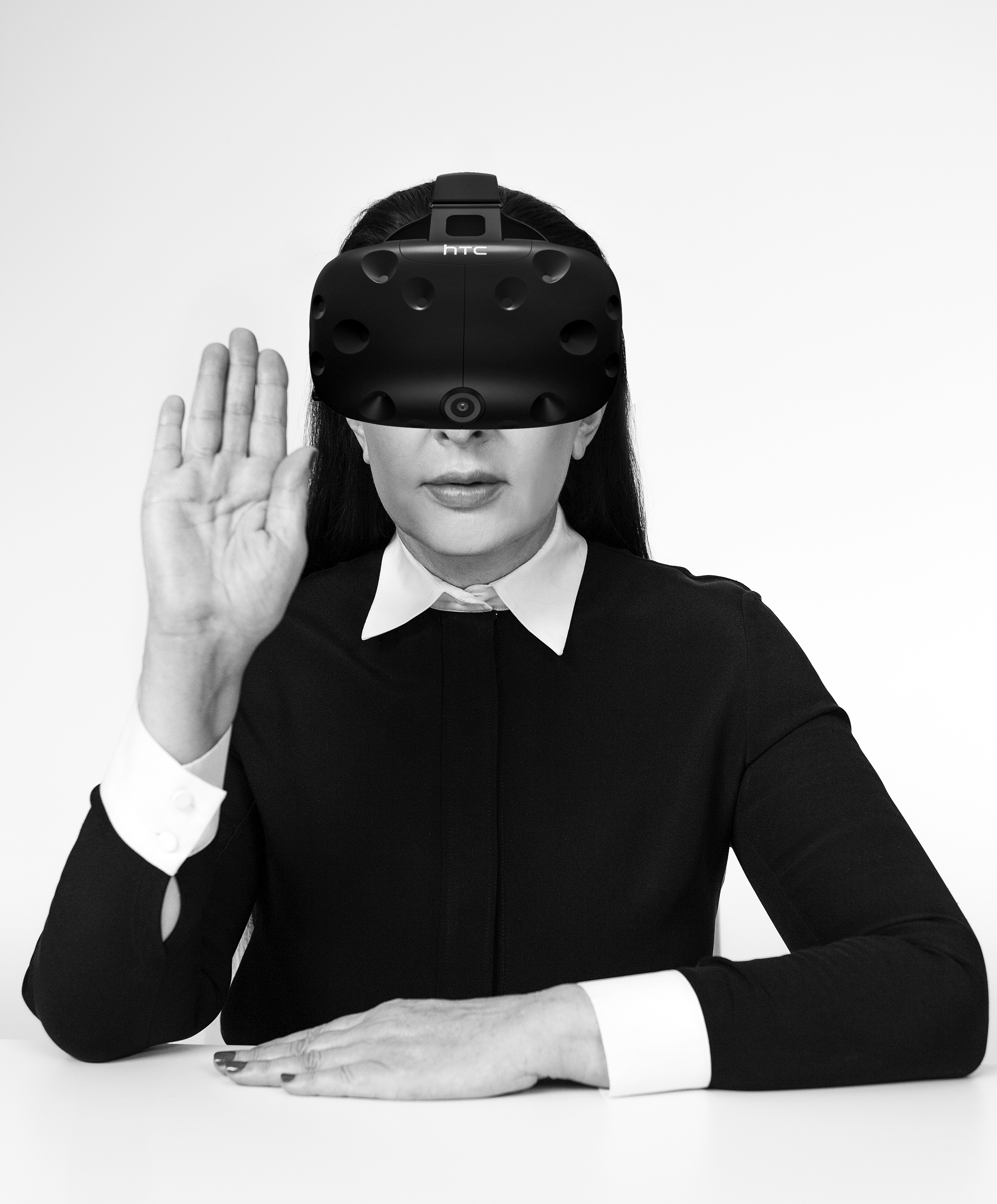 Marina Abramovi?, courtesy of Acute Art  FAD MAGAZINE