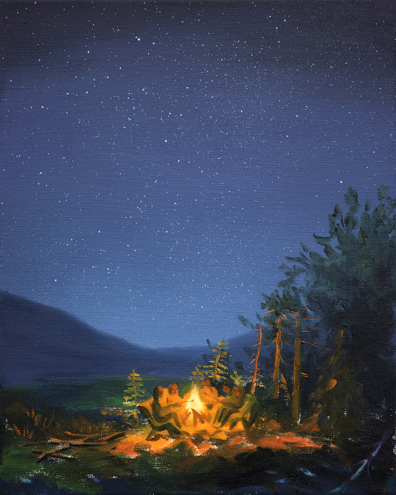 Minyoung Choi_Campfire_50x40cm