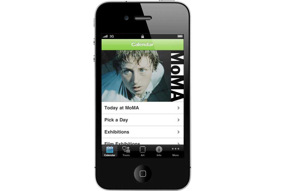 MOMA Iphone IPAD App now FAD Magazine