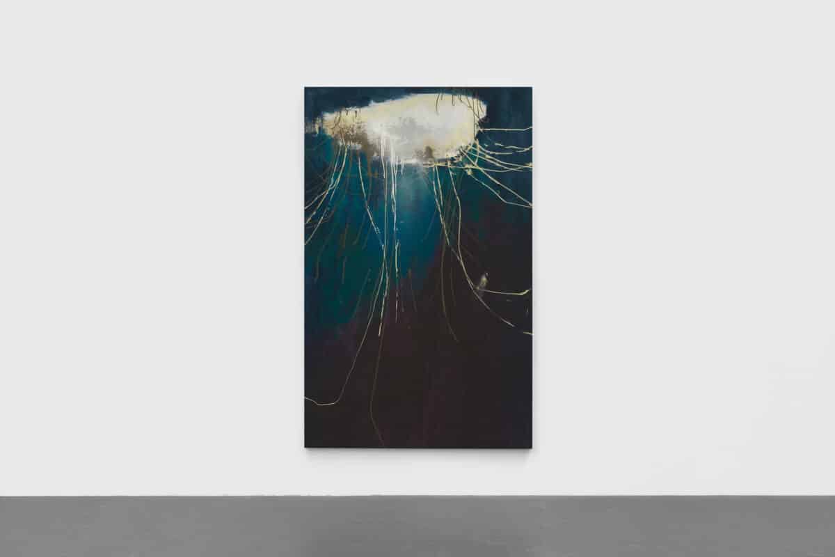 Jellyfish, 2022Mixed media on linen145 x 230 cmCourtesy of the artist and Modern Art, London