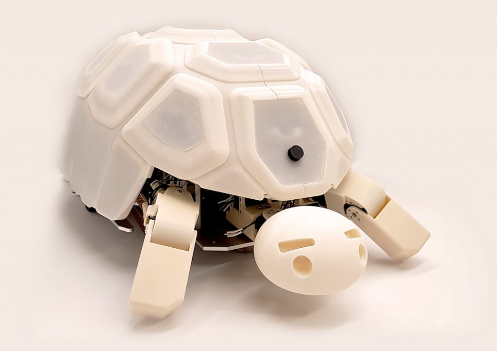 Shelly the tortoise robot FAD MAGAZINE