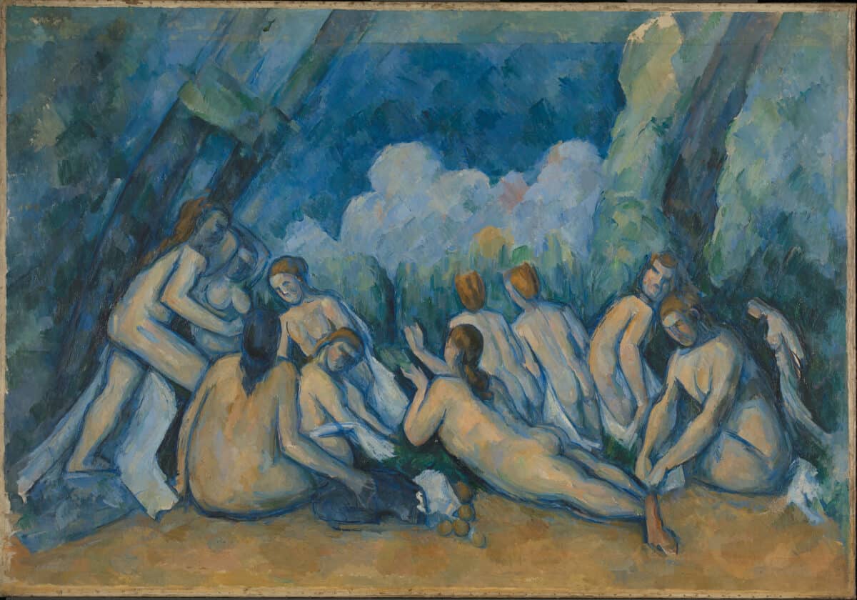 Paul Cézanne Bathers (Les Grandes Baigneuses), about 1894 – 1905 Oil on canvas127.2 × 196.1 cm© National Gallery, London 