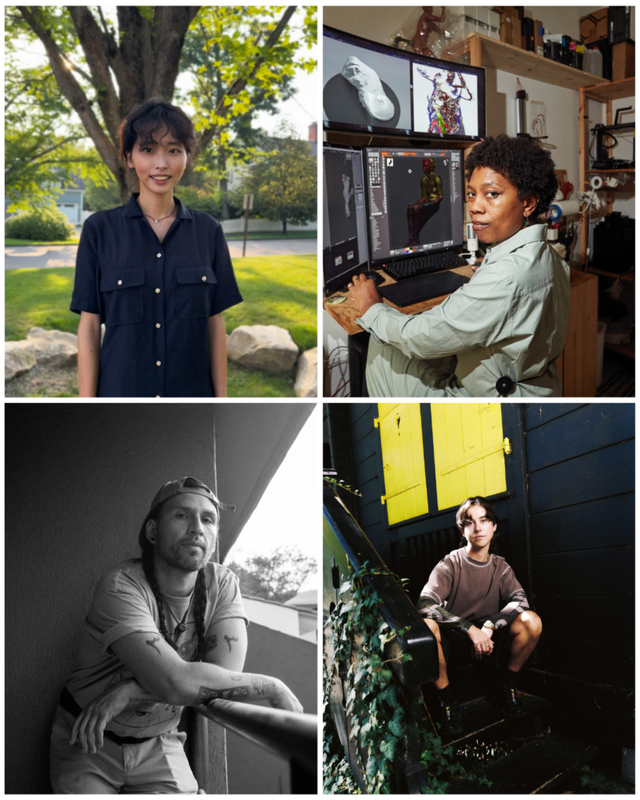 Reina Mun, Auriea Harvey, Alice Bucknell and Alfredo Salazar-Caro.