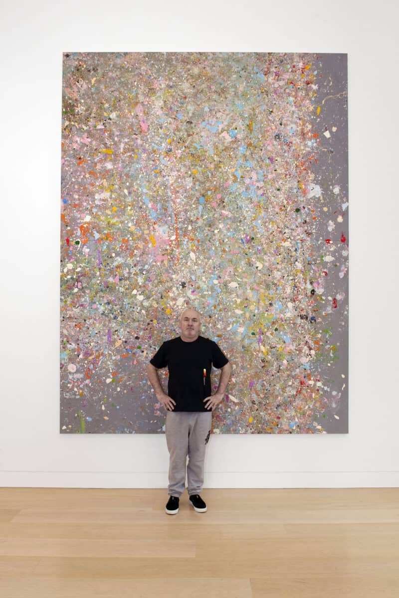 Damien Hirst opens 'Where the Land Meets the Sea' featuring never-before-seen works.