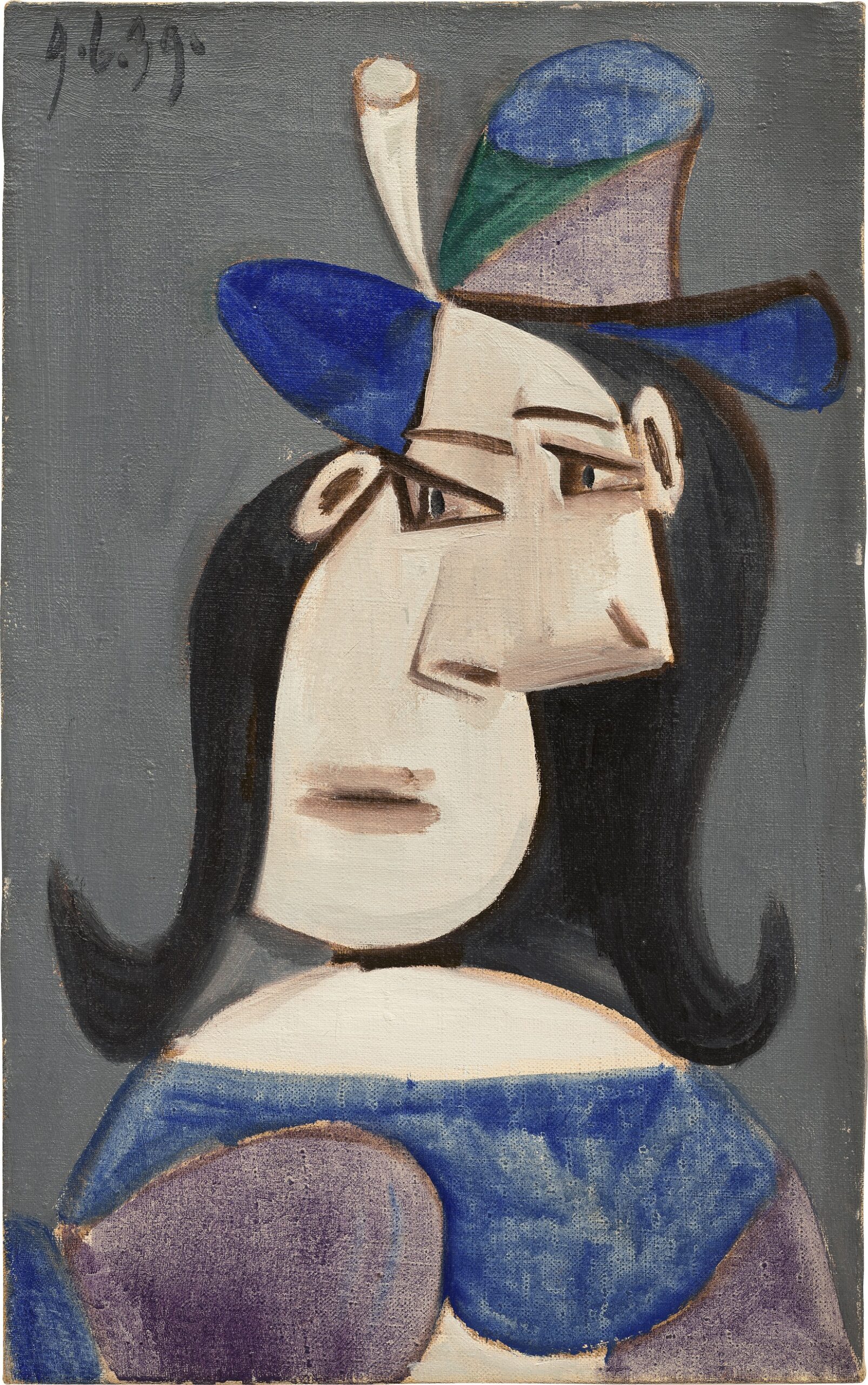 Phillips to Showcase Pablo Picasso's Buste de femme au chapeau in 