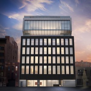 Exterior view of Pace Gallery