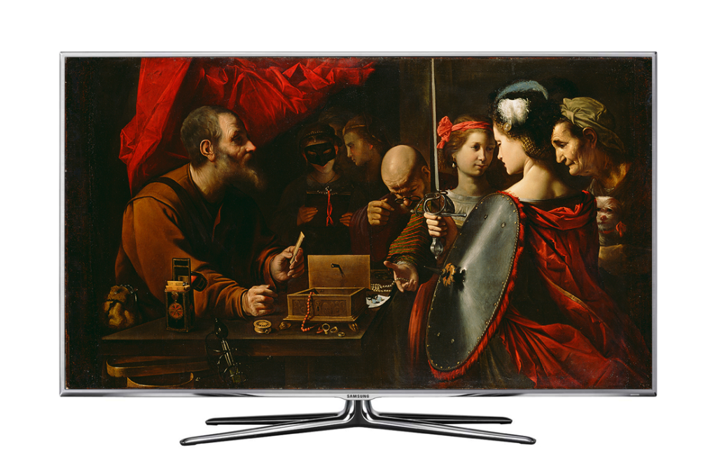 Paolini - Achilles Among the Daughters of Lycomedes on TV