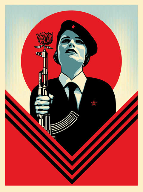 Peace Guard 2 by Shepard Fairey, 2016 (1)