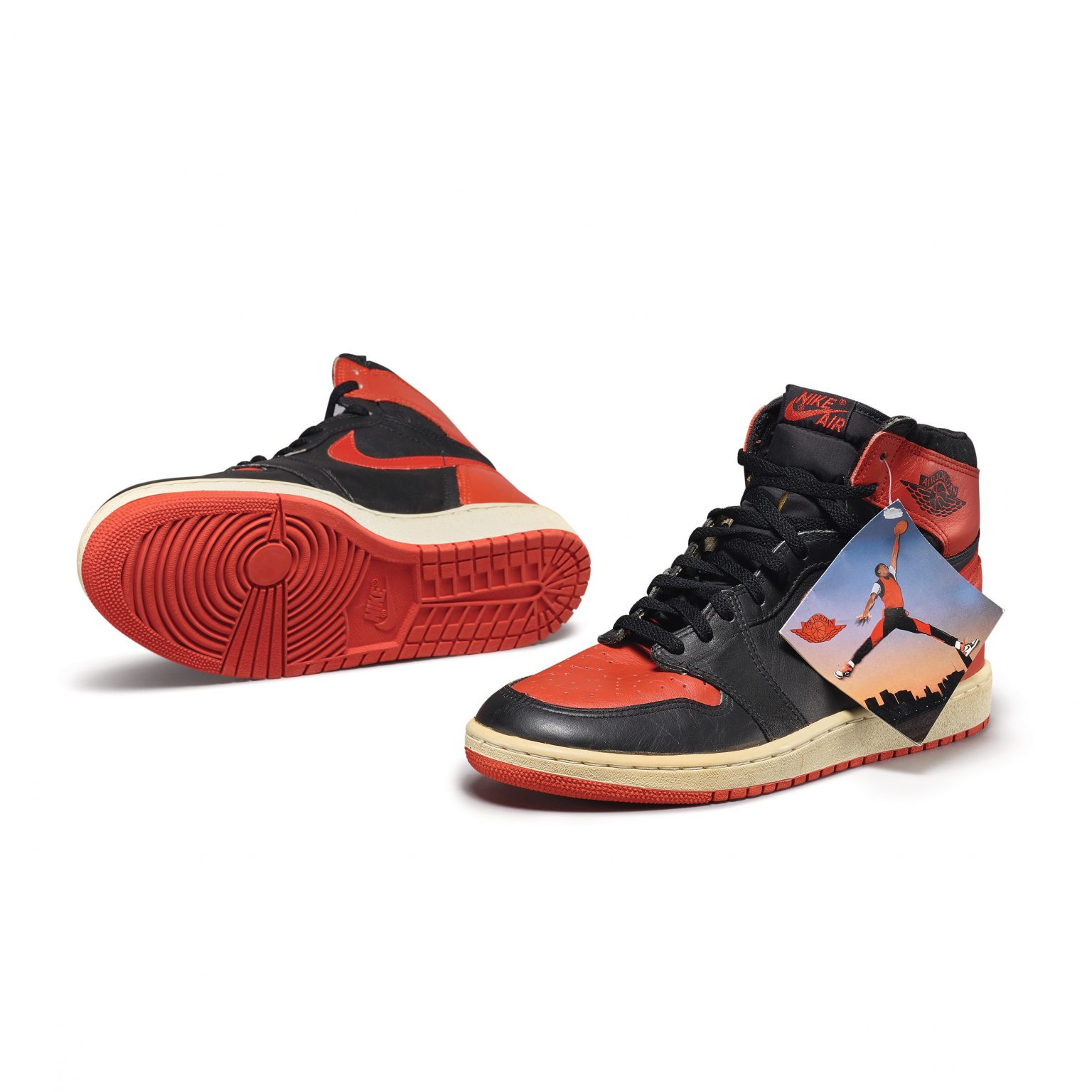 Peter Moore | ‘Bred’ Nike Air Jordan 1 High OG (1985) | Size 11.5 - FAD