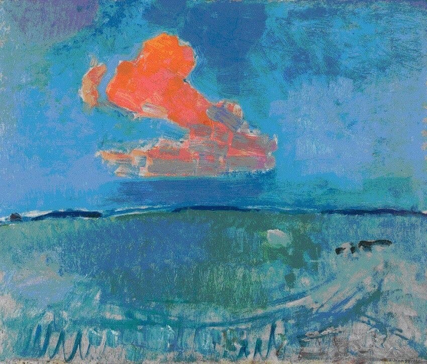 Piet Mondrian, The Red Cloud 1907. Kunstmuseum Den Haag