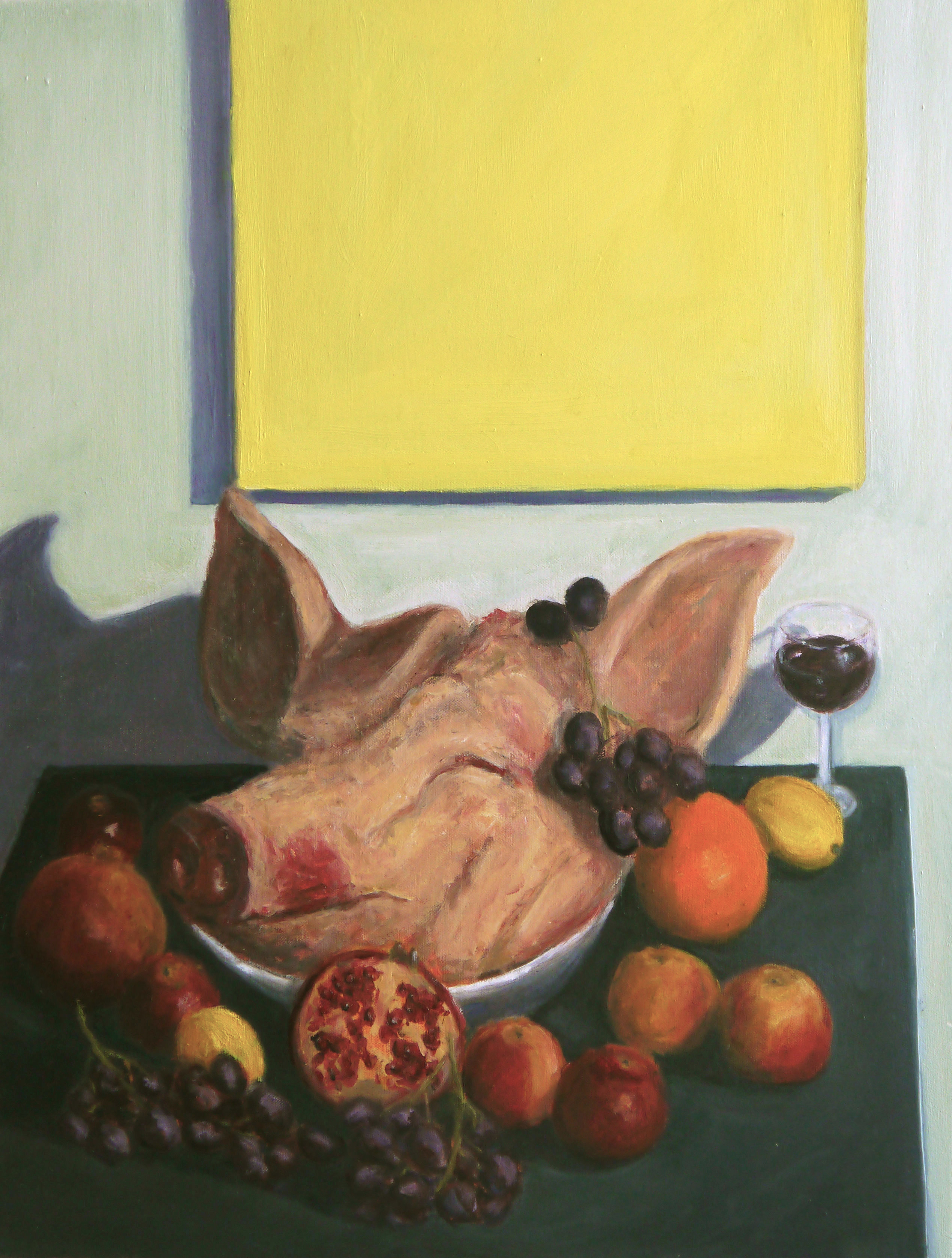 Sakoilsky. Still Life With Pigs Head