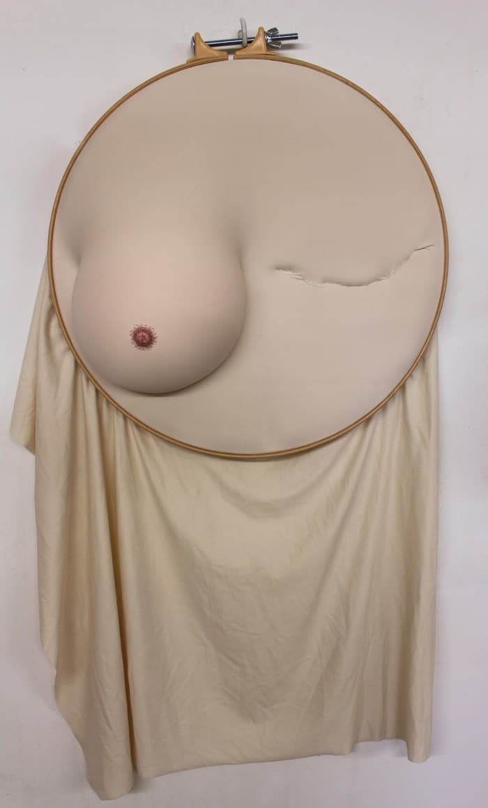 Sally Hewett, Ectomy, 2015. Tribute to my granny who had a mastectomy.