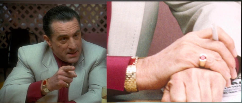 Robert De Niro s Watches in Casino Appealing or Appalling FAD