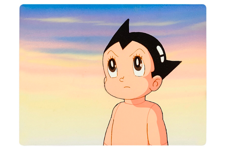 FAD MAGAZINE Astro Boy by Mushi Production ASTROY BOY ANIMATION CEL