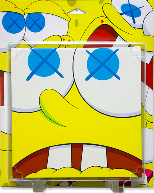 FAD MAGAZINE KAWS (b. 1974) KAWSBOB (OPEN MOUTH), PACKAGE PAINTING SERIES Est. USD 100,000 - USD 150,000