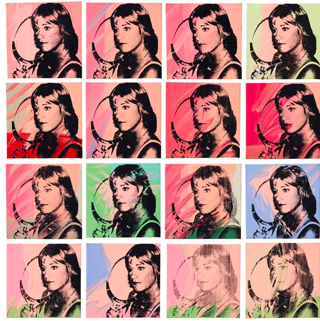 Andy Warhol Chris Evert 1977 FAD MAGAZINE