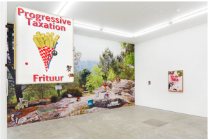 Jack Burton Pro-Social Fries Installation view photo by Corry Bartle-Sanderson FAD MAGAZINE