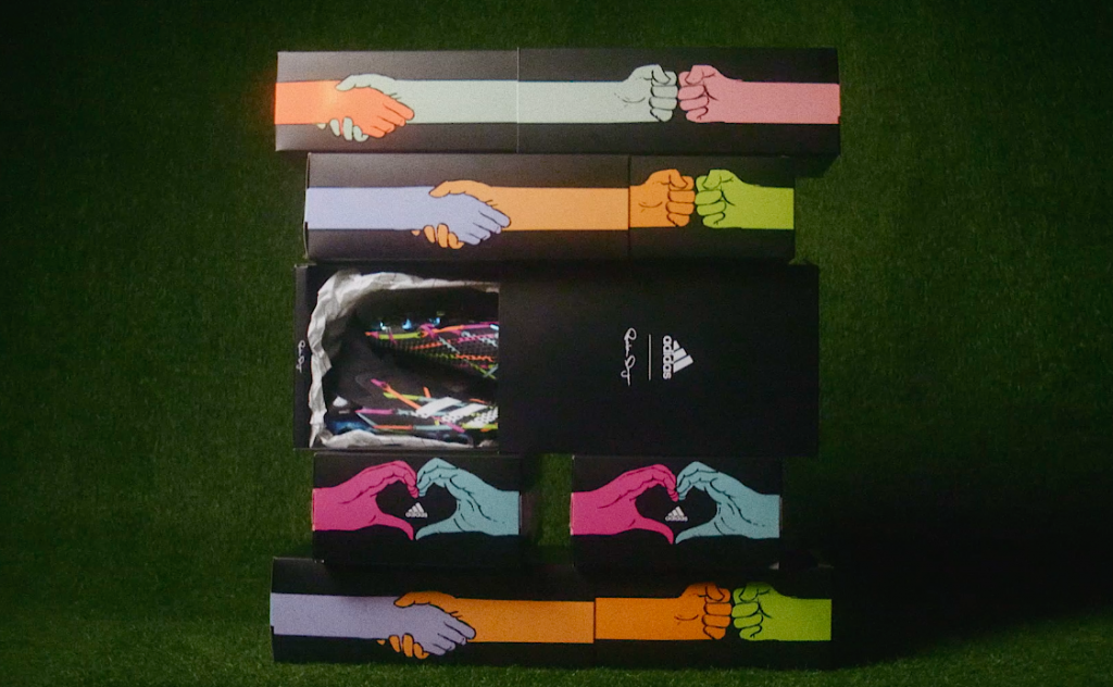 Artist Reuben Dangoor x adidas celebrate the art of football and the its power to unify