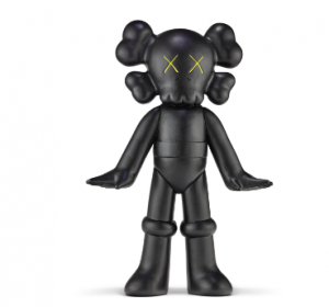 KAWS (B. 1974) UNTITLED (ASTRO BOY) signed and dated 'KAWS..03' (on the underside) hand-painted resin 181?2 x 125?8 x 41?2 in. (47 x 32 x 11.2 cm.) Executed in 2003. This work is from a hand-painted series of unique variants.
