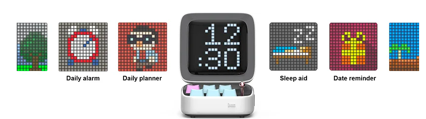 Ditoo a Multifunctional Pixel Art Bluetooth Speaker +