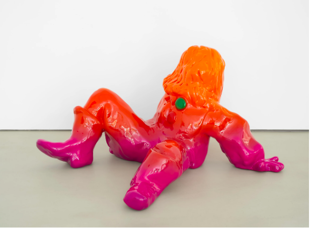 David Renggli Scarecrow / Vogelscheuche (pink boy), 2020 Sculpture