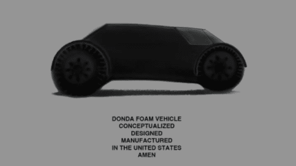 Kanye West is working on a DONDA concept car