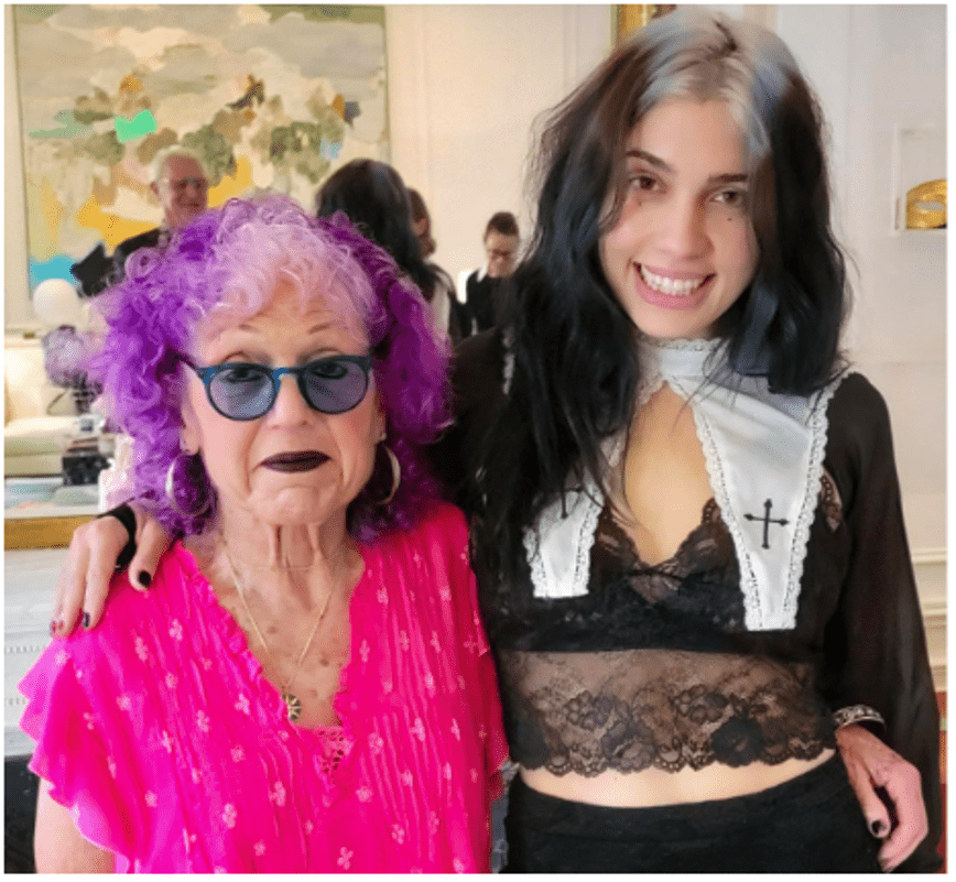 Judy Chicago and Nadya Tolokonnikova, 2022