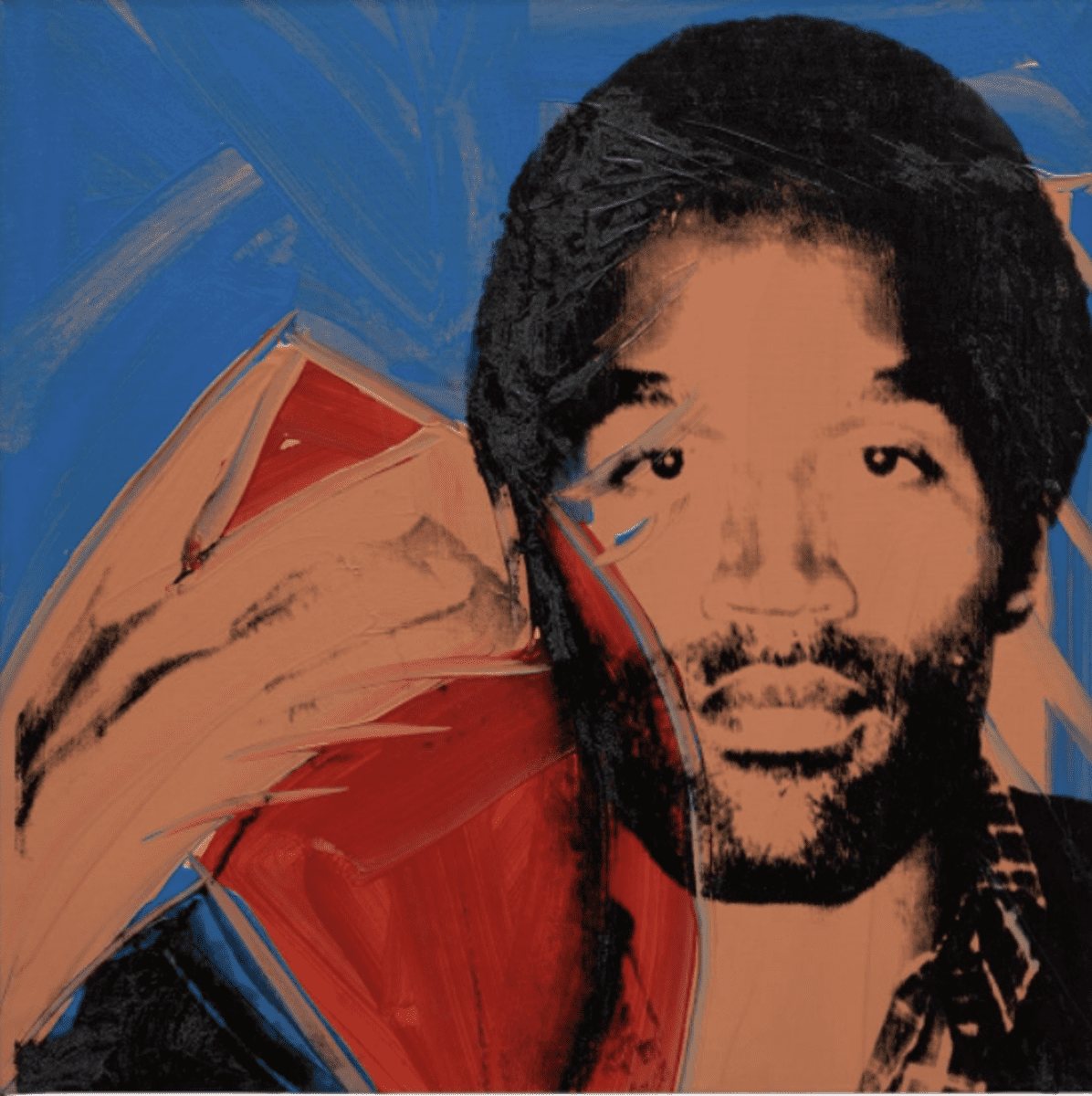 Andy WarholO.J. Simpsonsigned "Andy Warhol" on the reverse; further signed by O.J. Simpson on the reverseacrylic and silkscreen ink on canvas40 x 40 in. (101.6 x 101.6 cm)Executed in 1977.Estimate$300,000 - 500,000 Courtesy Phillips