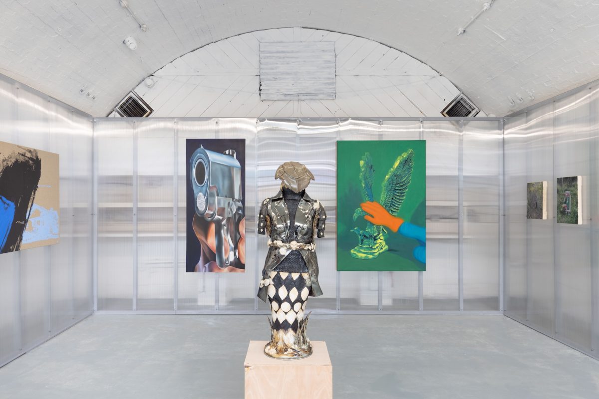 Installation view of South Open 4 at OHSH Projects, Peckham