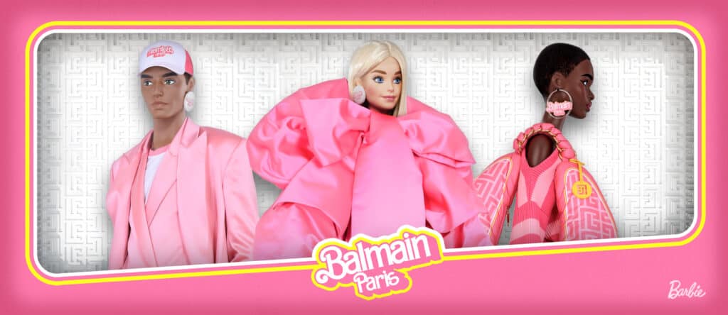 Barbie & Balmain Announce Partnership with Collection + NFTs