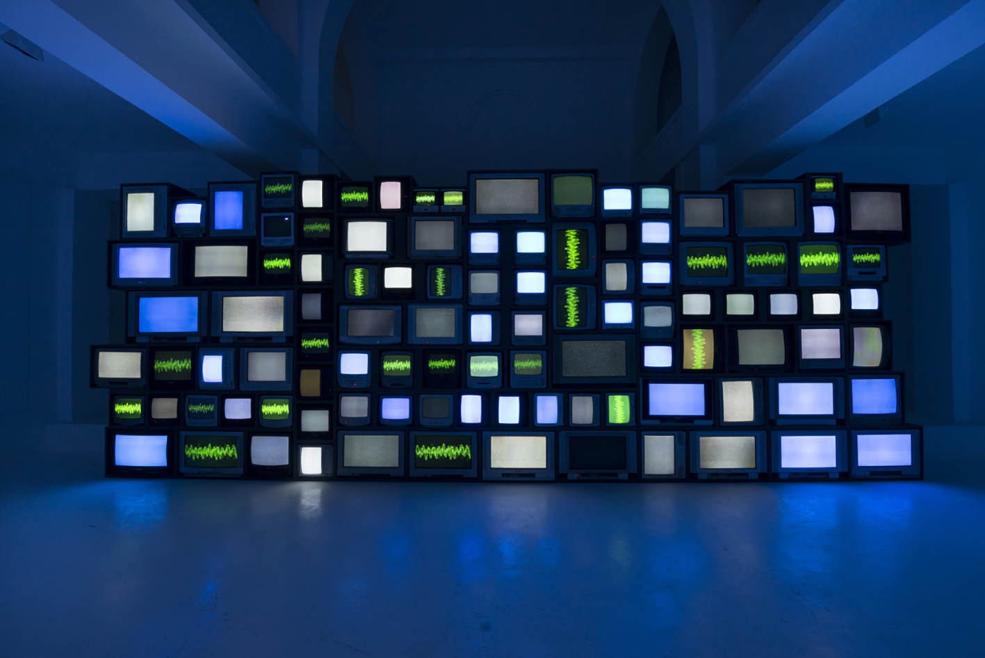 Susan Hiller Channels, 2013 Video installation with sound Dimensions variable Photo by Oh Dancy © Susan Hiller; Courtesy Lisson Gallery FAD Magazine