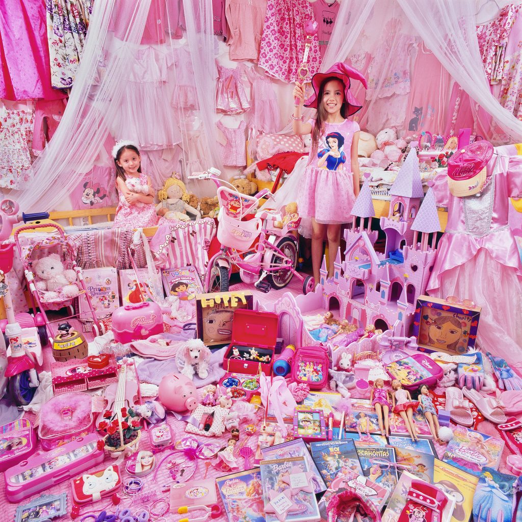 The Pink Project I - Charity & Hopey and Their Pink Things, Gyeonggi-do, South Korea, Light jet Print, 2011