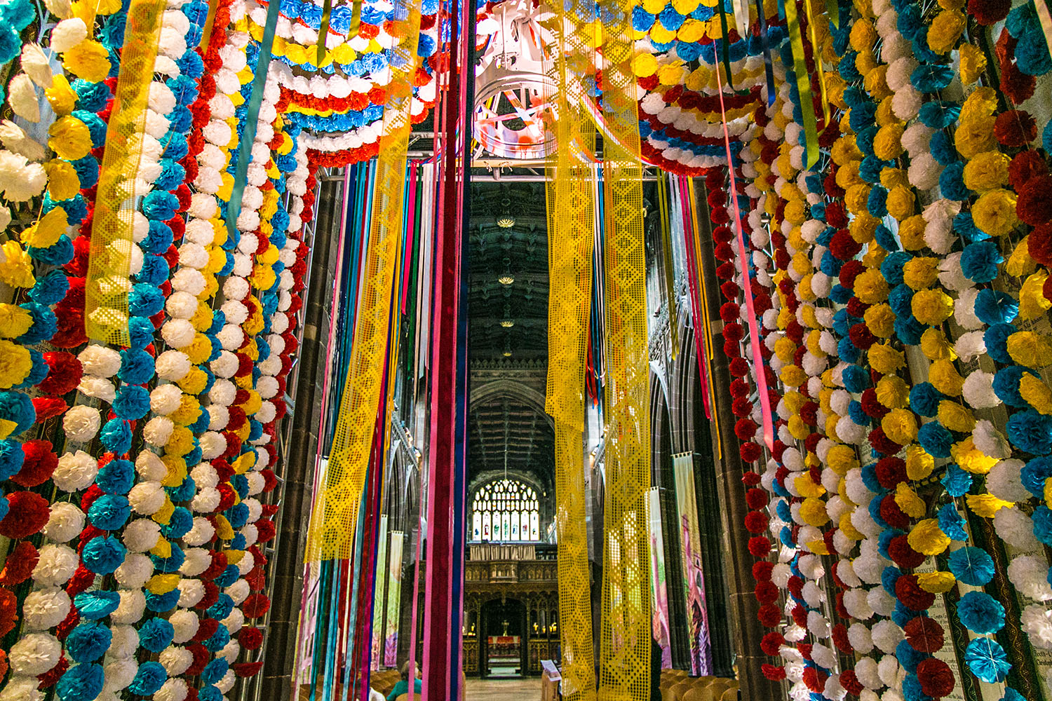 Cristina Rodrigues Exhibition " WOMEN FROM MY COUNTRY" at Manchester Cathedral photography by REZAKIO