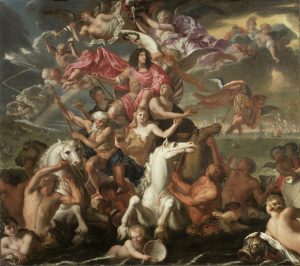Antonio Verrio The Sea Triumph of Charles II, 1674