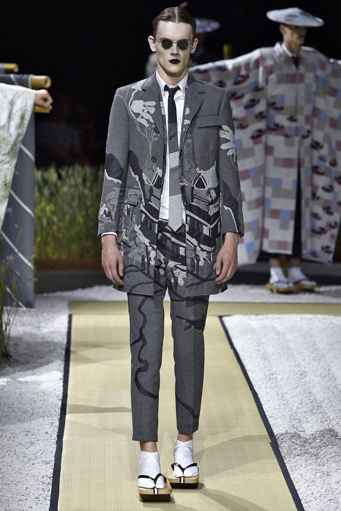 Thom Browne, menswear Spring-Summer 2016, Image Courtesy of Getty Images FAD MAGAZINE