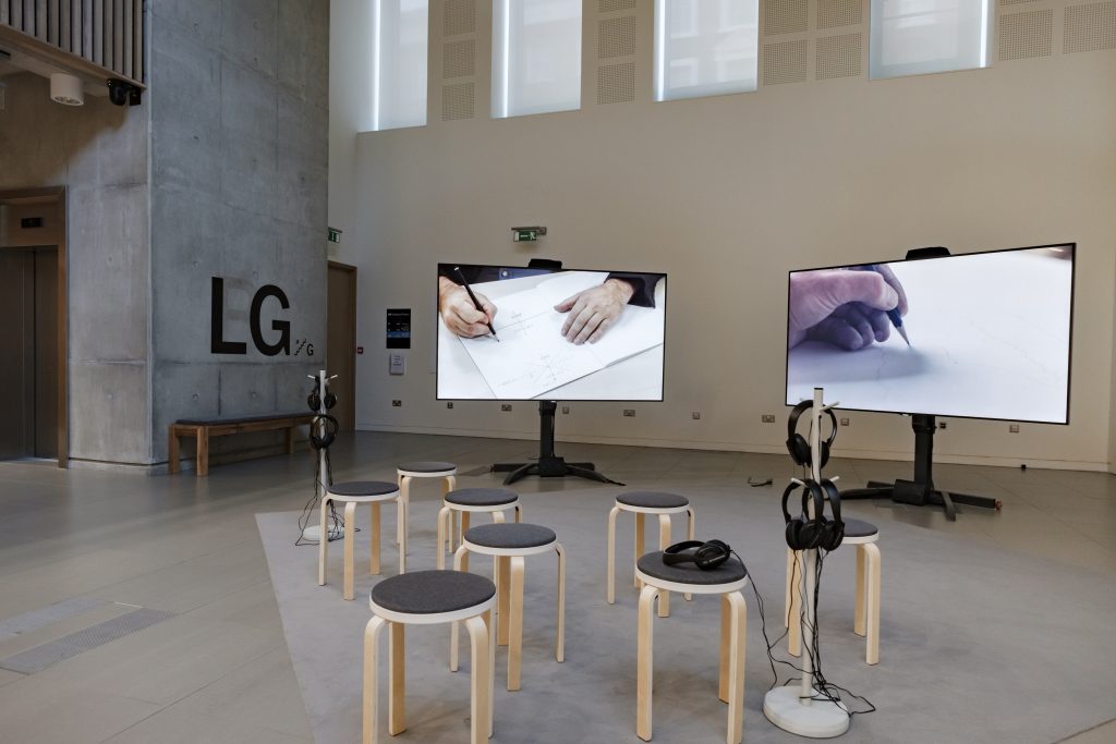 Installation shot, Time Tries All Things, 2019,Grace WeirPhoto: Thomas Skovsende, Courtesy Institute of Physics