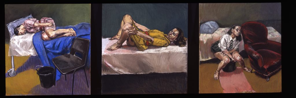 Paula Rego Tryptich, 1997-8