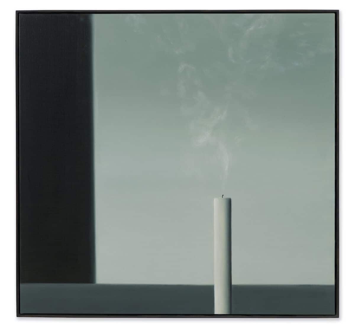 Gavin Turk (b. 1967) Zwei rauchende Kerzen