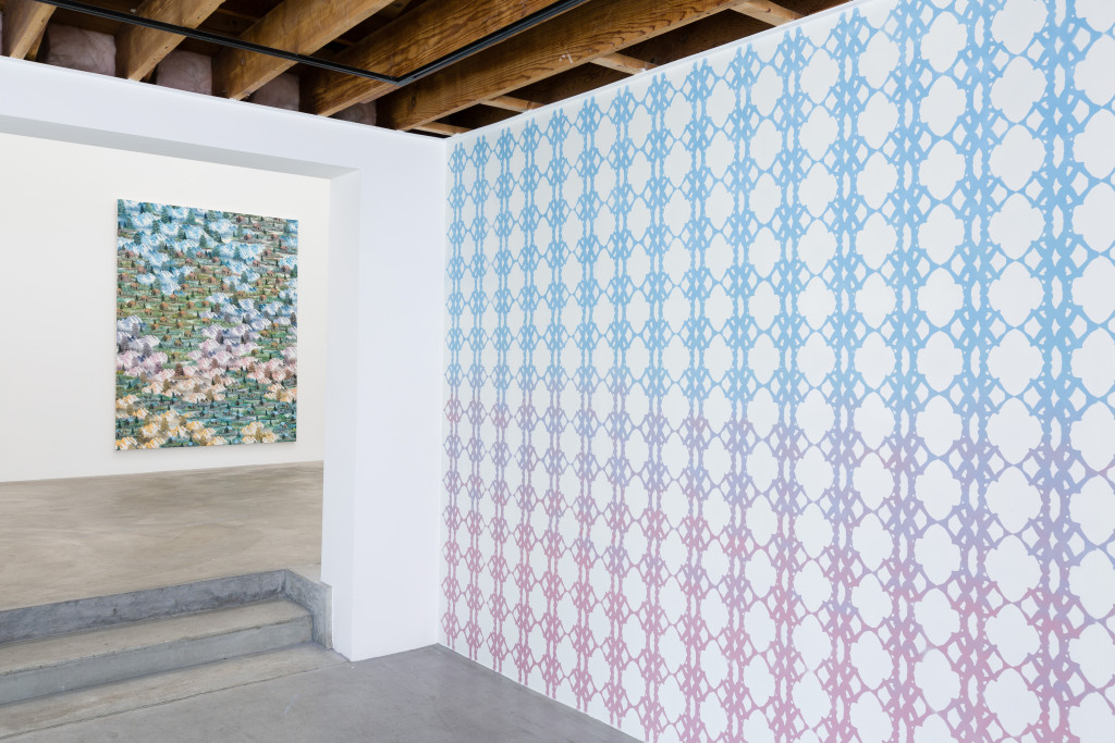 Neil Raitt, Happy Painting, Installation view, 2015 Anat Ebgi Gallery, LA