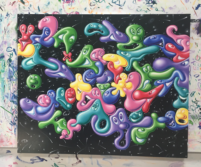 Kenny Scharf UNTITLEDBLOB