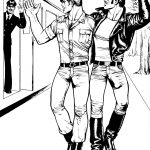 FAD MAGAZINE Untitled from Sex on the Train 1974 © Tom of Finland Tom of Finland Foundation Permanent Collection