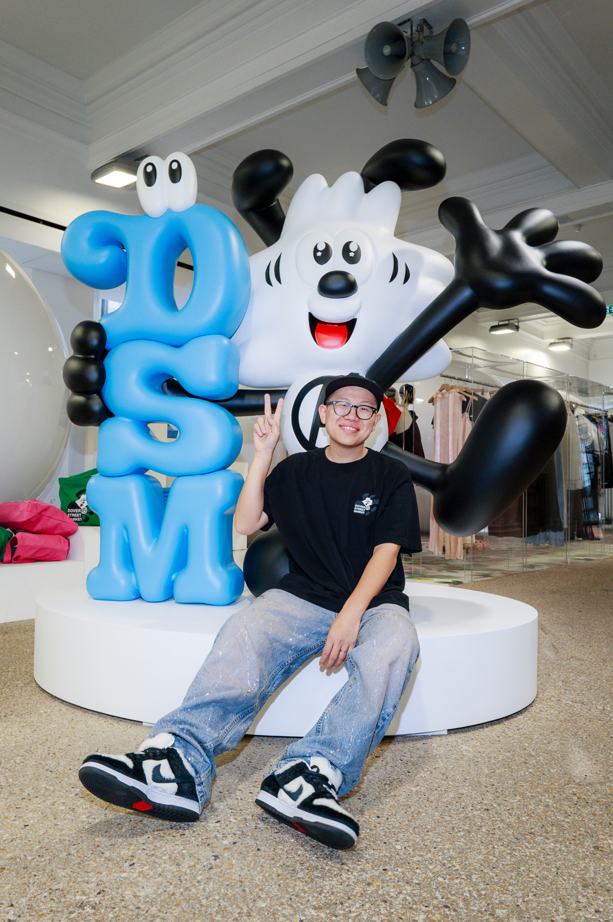 Artist Verdy opens gift shop at Dover Street Market London. - FAD