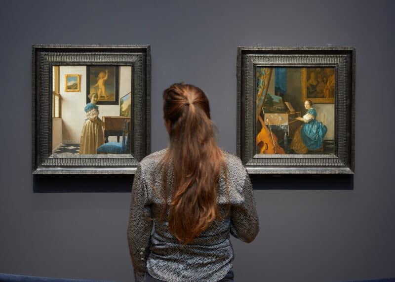 Rijksmuseum Opens Its Vermeer Exhibition FAD Magazine   Vermeer Tentoonstelling Pers 9  800x571 