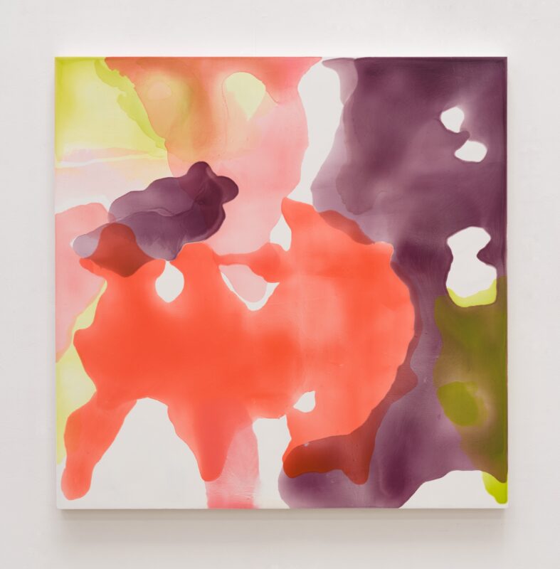 AMANDA WILLIAMS CandyLadyBlack (This Stuff Is Starting Now), 2023 Oil, mixed media on wood panel 60 x 60 inches (152.4 x 152.4 cm) © Amanda Williams Photo: Jeff McLane Courtesy of the artist and Gagosian