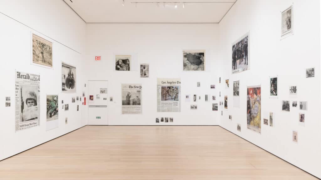 Installation view of Wolfgang Tillmans: To look without fear, on view at The Museum of Modern Art, New York from September 12, 2022 – January 1, 2023. Photo: Emile Askey