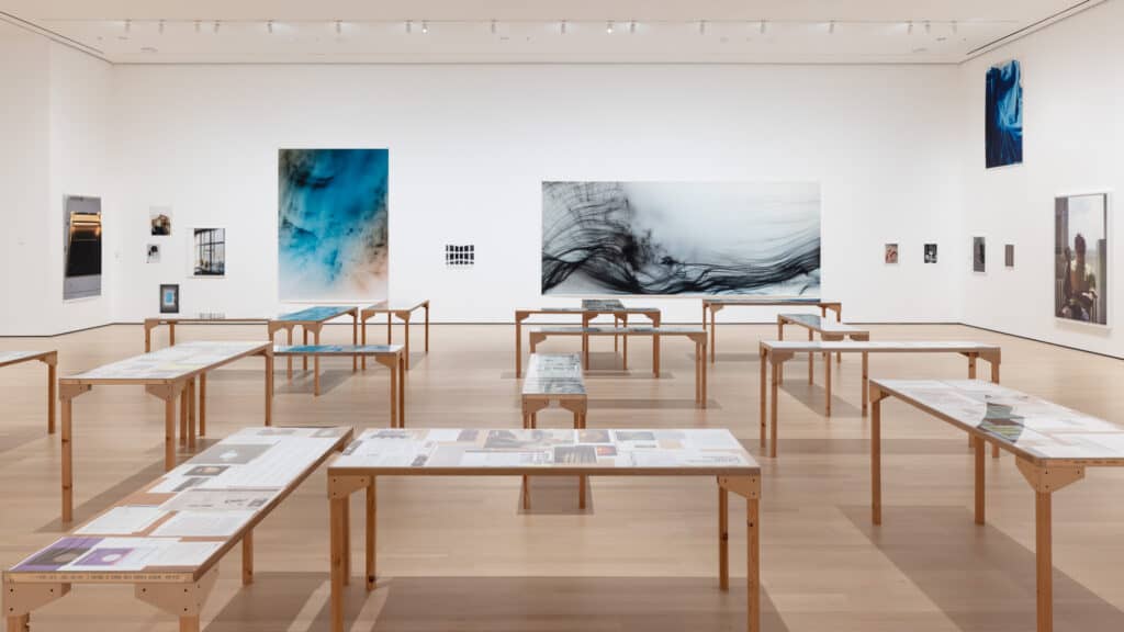 Installation view of Wolfgang Tillmans: To look without fear, on view at The Museum of Modern Art, New York from September 12, 2022 – January 1, 2023. Photo: Emile Askey