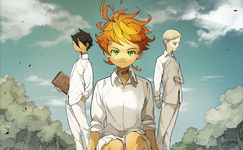 Telemad: Anime series The Promised Neverland, about orphan kids