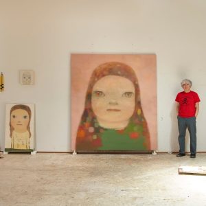 Yoshitomo Nara solo exhibition at David Zwirner